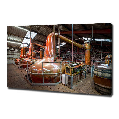 Cuadro canvas con impresión uv duradera horizontal Cervecería