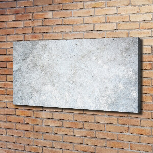 Cuadro canvas con impresión uv duradera horizontal Fondo de hormigón