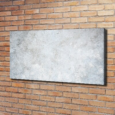 Cuadro canvas con impresión uv duradera horizontal Fondo de hormigón