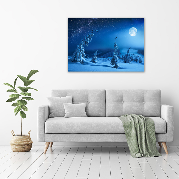 Foto en lienzo con acabado profesional horizontal Luz de la luna