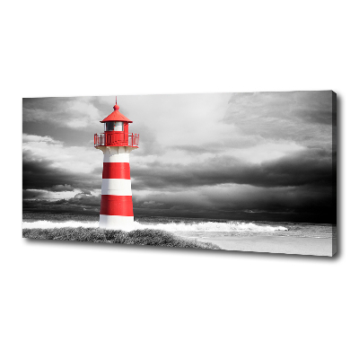 Cuadro canvas moderno de gran formato horizontal Faro