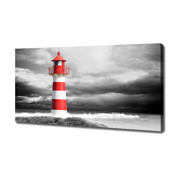 Cuadro canvas moderno de gran formato horizontal Faro