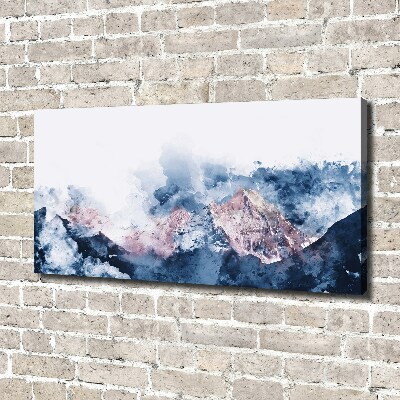Cuadro canvas con impresión uv duradera horizontal Cordillera