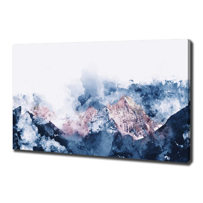 Cuadro canvas con impresión uv duradera horizontal Cordillera