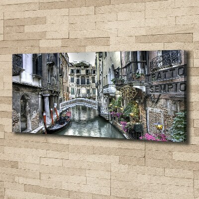 Foto en lienzo con acabado profesional horizontal Venecia, Italia