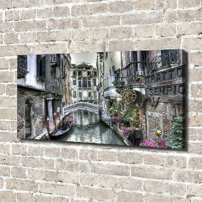 Foto en lienzo con acabado profesional horizontal Venecia, Italia