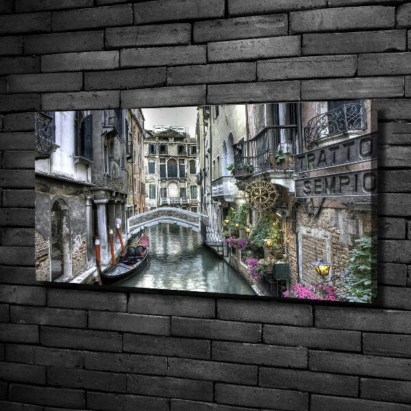 Foto en lienzo con acabado profesional horizontal Venecia, Italia