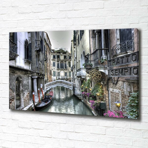 Foto en lienzo con acabado profesional horizontal Venecia, Italia