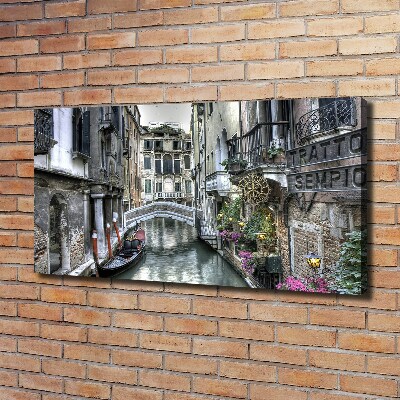 Foto en lienzo con acabado profesional horizontal Venecia, Italia
