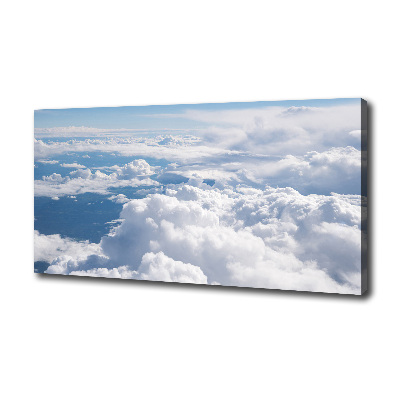 Fotocuadro en lienzo de alta calidad horizontal Vista desde el avión