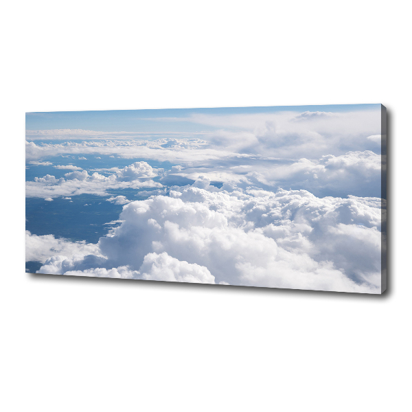 Fotocuadro en lienzo de alta calidad horizontal Vista desde el avión
