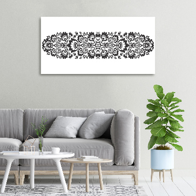 Foto obraz na płótnie Ludowe kwiaty