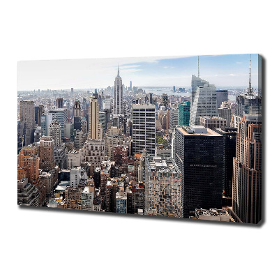 Fotocuadro en lienzo de alta calidad horizontal Nueva York