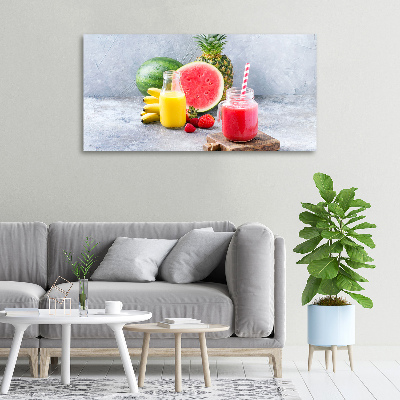 Foto en lienzo con acabado profesional horizontal Cóctel de frutas