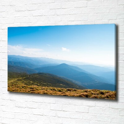 Cuadro canvas con impresión uv duradera horizontal Parque Nacional de los Tatras
