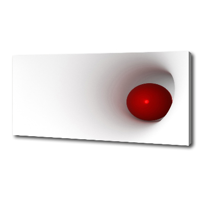 Cuadro canvas moderno de gran formato horizontal Esfera abstracta