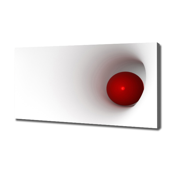 Cuadro canvas moderno de gran formato horizontal Esfera abstracta