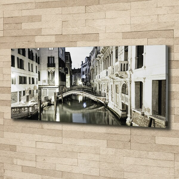Fotocuadro en lienzo de alta calidad horizontal Venecia, Italia