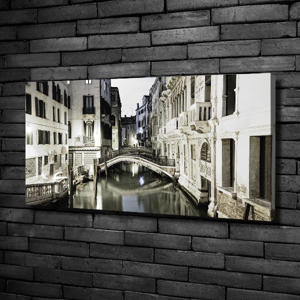 Fotocuadro en lienzo de alta calidad horizontal Venecia, Italia