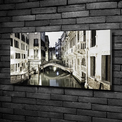 Fotocuadro en lienzo de alta calidad horizontal Venecia, Italia