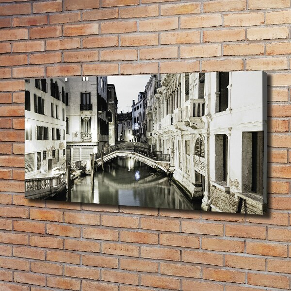 Fotocuadro en lienzo de alta calidad horizontal Venecia, Italia