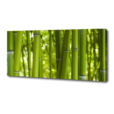 Fotocuadro en lienzo de alta calidad horizontal Bambú