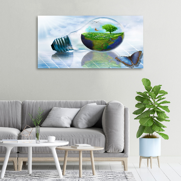 Cuadro canvas con impresión uv duradera horizontal Recursos ecológicos