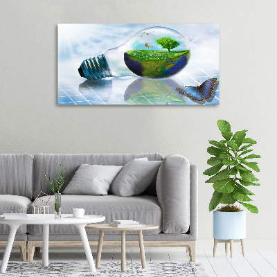 Cuadro canvas con impresión uv duradera horizontal Recursos ecológicos