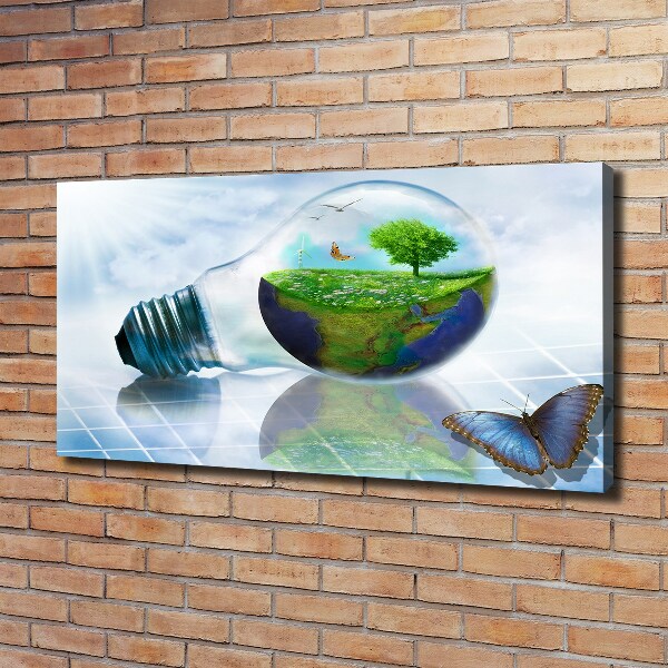 Cuadro canvas con impresión uv duradera horizontal Recursos ecológicos