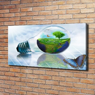 Cuadro canvas con impresión uv duradera horizontal Recursos ecológicos