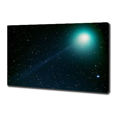 Fotocuadro en lienzo de alta calidad horizontal Galaxia