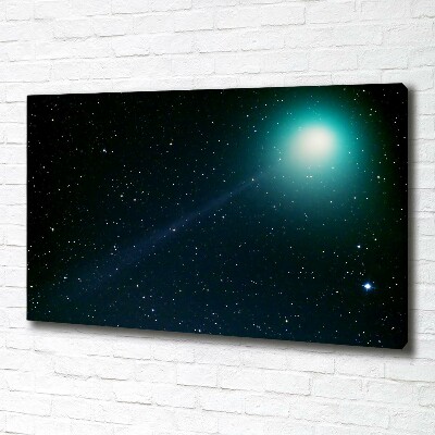 Fotocuadro en lienzo de alta calidad horizontal Galaxia