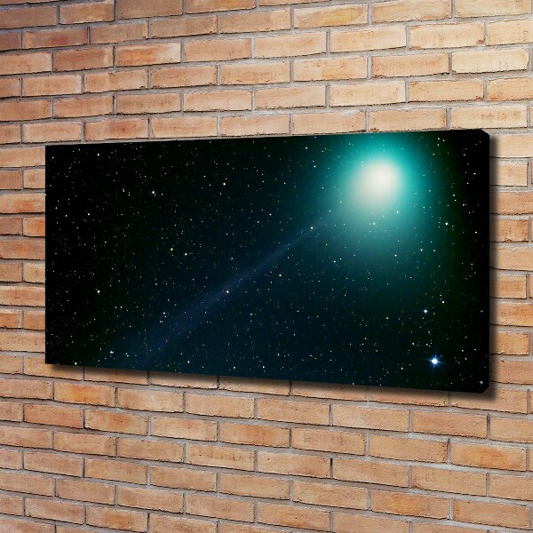 Fotocuadro en lienzo de alta calidad horizontal Galaxia
