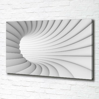 Foto en lienzo con acabado profesional horizontal Túnel abstracto