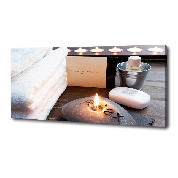 Cuadro canvas moderno de gran formato horizontal Regeneración biológica