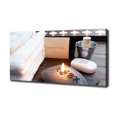 Cuadro canvas moderno de gran formato horizontal Regeneración biológica