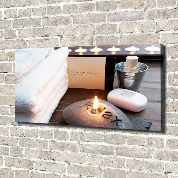 Cuadro canvas moderno de gran formato horizontal Regeneración biológica