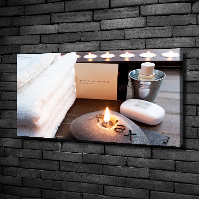 Cuadro canvas moderno de gran formato horizontal Regeneración biológica