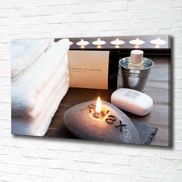 Cuadro canvas moderno de gran formato horizontal Regeneración biológica