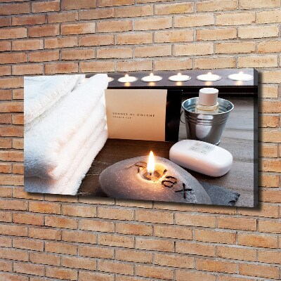 Cuadro canvas moderno de gran formato horizontal Regeneración biológica