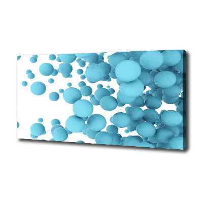 Cuadro canvas con impresión uv duradera horizontal Esferas abstractas