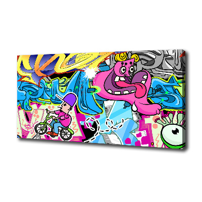 Foto en lienzo con acabado profesional horizontal Pintada