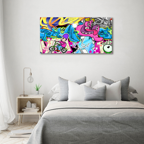 Foto en lienzo con acabado profesional horizontal Pintada