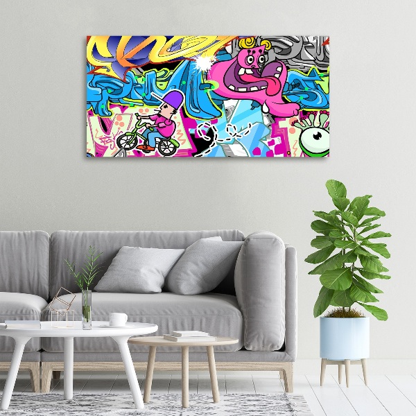 Foto en lienzo con acabado profesional horizontal Pintada