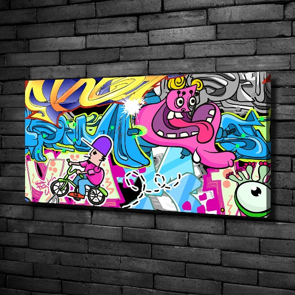 Foto en lienzo con acabado profesional horizontal Pintada