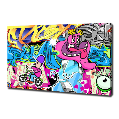 Foto en lienzo con acabado profesional horizontal Pintada