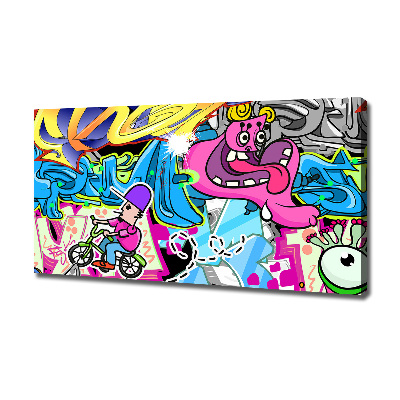 Foto en lienzo con acabado profesional horizontal Pintada