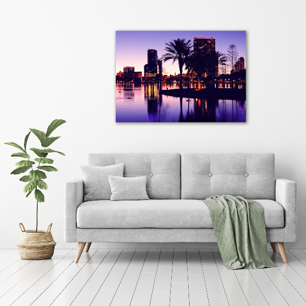 Cuadro canvas con impresión uv duradera horizontal Orlando, Estados Unidos