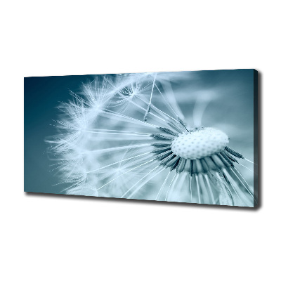 Cuadro canvas moderno de gran formato horizontal Diente de león