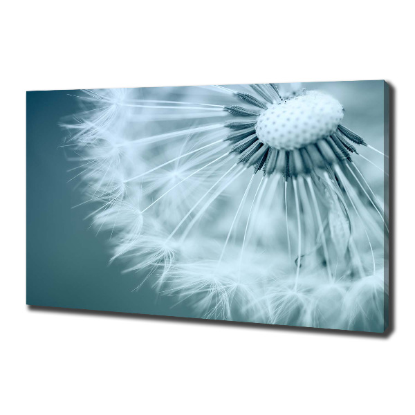 Cuadro canvas moderno de gran formato horizontal Diente de león